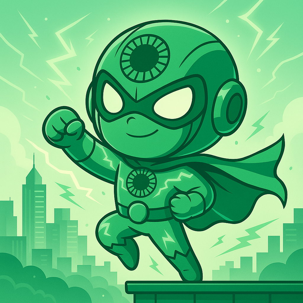 Green Superhero